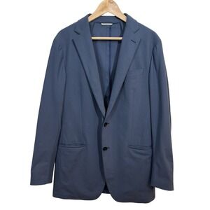 Sene Soho FlexTech Blazer Men's Blue Stretch Unlined Tailored Jacket 46" Chest